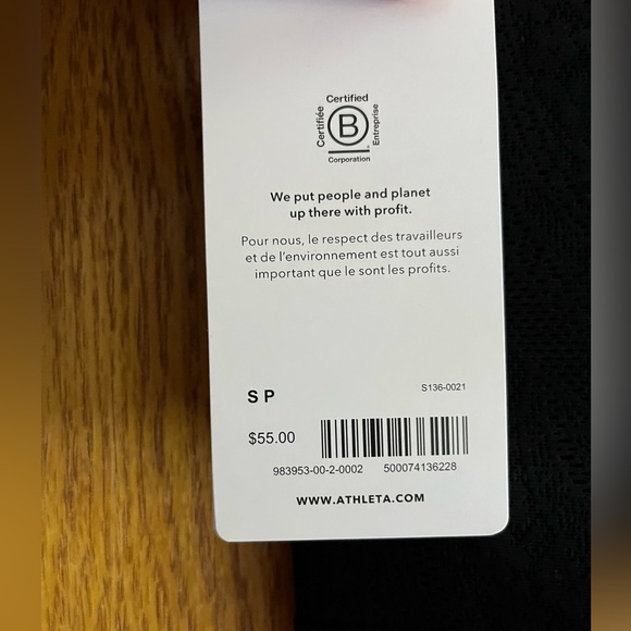 Athleta Shanti Lace Crop Tank - Picture 8 of 9